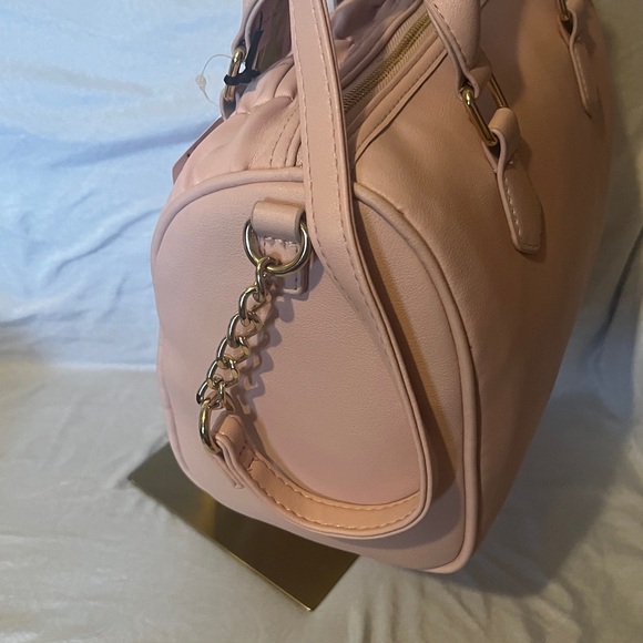 Juicy Couture Run the World Satchel Pink Quilted Women's Bag New With Tags - Picture 5 of 12